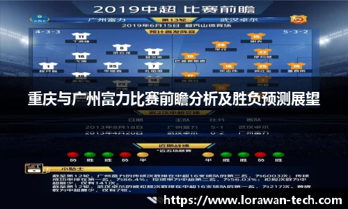 重庆与广州富力比赛前瞻分析及胜负预测展望